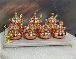 جا ادویه و پاسماوری مسی7 تایی  نانو ارسال رایگان