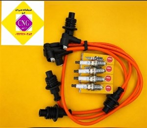شمع و وایر تقویتی پژو و سمند(شمع دو پلاتین)(اصلی)