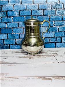 پارچ دربدار چکشی مسی روکش کروم