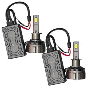 لامپ هدلایت چراغ جلو تک حالته بست یدک مدل یخی کد X11 پایه H1 بسته ۲ عددی 