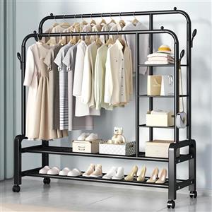 رگال دوبل دوطبقه چرخدار با تحمل وزن ۵۸ کیلوگرم