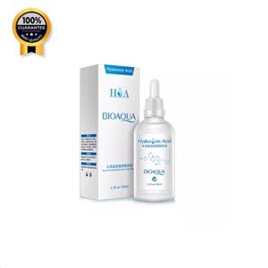 سرم آبرسان صورت بیوآکوا BIOAQUA اصلی مدل هیالورونیک اسید حجم 100 میلی لیتر