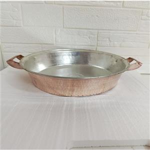 ماهی تابه مسی زنجان قطر 33  ارسال رایگان