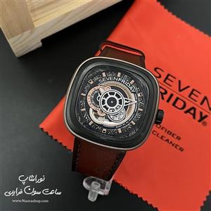 ساعت مچی مردانه سون فرایدی پتینه بند چرمی SevenFriday P2B01