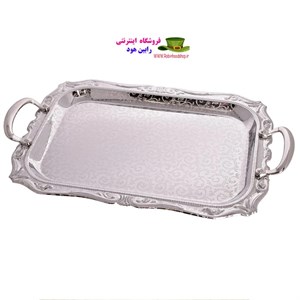 سینی دسته دار یونیک کد 01 - 4021 سایز 28*44 سانتی متر 