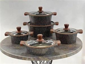 سرویس قابلمه 10 پارچه گرانیتی زیو مدل 7110