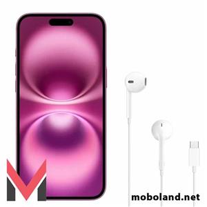 هندزفری آیفون iPhone 16 Plus اصل اپل | EarPods USB-C اورجینال Apple