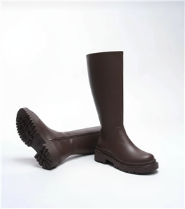 بوت بلند قهوه ای Turk collection