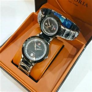 ساعت ست مردانه و زنانه RANKER TIME اصل موتور ژاپن میوتا مدل RK-2033G