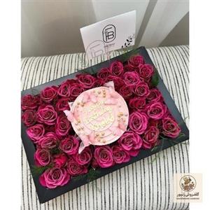 گل و کیک برای جشن ولنتاین به مرد 4162 | کد: ZNB-QNR