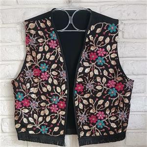 جلیقه سوزندوزی شکوفه