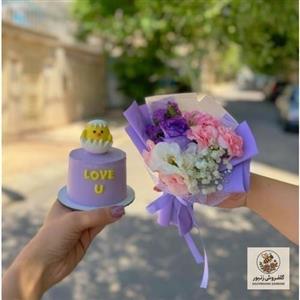 گل و کیک برای پسر 12 ساله 3924 | کد: ZNB-QNF