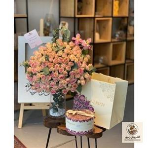 گل و کیک برای تولد معلم امادگی جسمانی 4027 | کد: ZNB-TRB-6ED428A91BC44771A52098A2A3778C1A