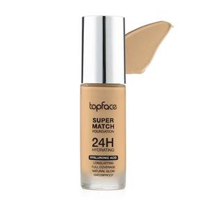 کرم پودر مایع تاپ فیس مدل SUPER MATCH شماره 008 مناسب برای انواع پوست حجم 30 میلی لیتر