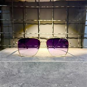 عینک برند DITA فریم فلزی طلایی /دسته کله غازی / شیشه سبز کد 5G53