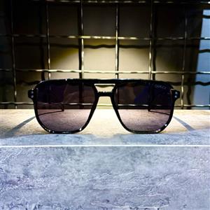 عینک برند GUCCI فریم مشکی / شیشه دودی کد KD97113