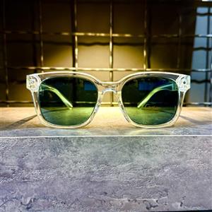 عینک برند CARTIER فریم سفید / شیشه دودی کد ZJ1006