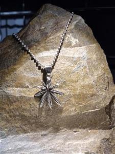 پلاک استیل طرح ماری رنگ سیلور