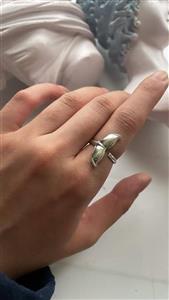 انگشتر نقره دم وال 