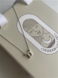 گردنبند حروف نقره 