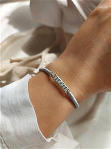 دستبند نقره نقاشی قدیمی (انسان های اولیه) 