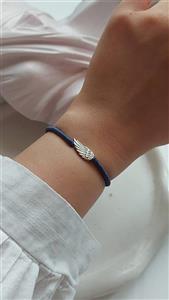 دستبند نقره بال فرشته 