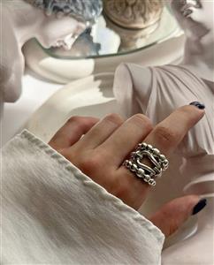 انگشتر نقره فرد 