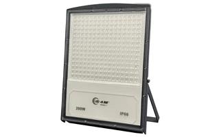 پروژکتور 200 وات SMD برند LED 4M، ضدآب، 100 لومن بر وات، 24 ماه ضمانت