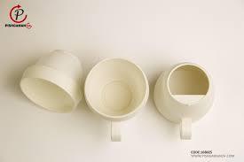 فنجان با پایه 24عددی گیاهی آملون