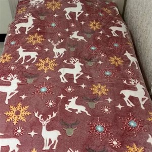 پتو مسافرتی 1 نفر مدل ستاره رنگین سایز 150x200 سانتی‌متر