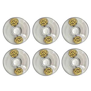 102521-نعلبکی بلوری السلام علیک یا فاطمه الزهرا س-6تایی طرح جدید