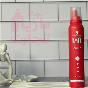 موس حالت دهنده مو تافت taft سری schwarzkopf مدل براق کننده SHINE 4 حجم ۲۰۰میل