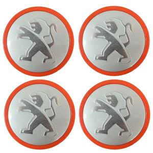 درپوش رینگ خودرو چیکال مدل P-1095-RD مناسب برای پژو 207 بسته 4 عددی