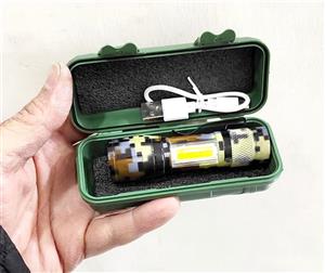 چراغ قوه پلیسی Flashlight COB XPE LED (چریکی)