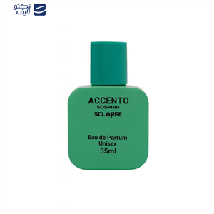 عطر جیبی زنانه اسکلاره مدل Accento با رایحه خنک حجم 35 میلی‌لیتر