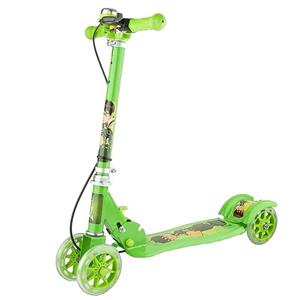 اسکوتر رجال مدل چهار چرخ کد Folding به همراه زنگ هشدار ظرفیت وزنی 75 کیلوگرم