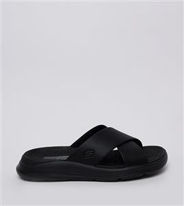 دمپایی مردانه اسکچرز مدل SKECHERS 205627/BBK