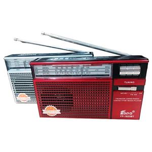 رادیو تمام موج Fepe مدل FP-1823BT دارای محافظ چرمی