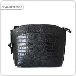 کیف دوشی زنانه چرمی مدل نیلوفر طرح ساده