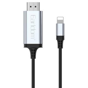 کابل تبدیل لایتنینگ به HDMI ارلدام مدل ET-W35 به طول 2 متر