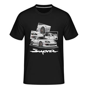 تیشرت  طرح ماشین سوپرا