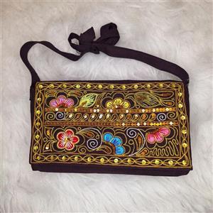 کیف گلابتونی کوچک