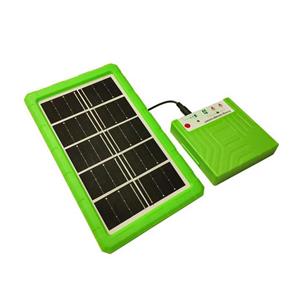پاوربانک خورشیدی مدل 0016 ظرفیت 2400 میلی‌آمپرساعت