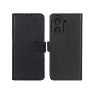 کیف چرمی مگنتی محافظ لنزدار مناسب برای شیائومی ردمی A5 / پوکو C71 - مشکی