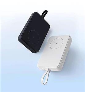 پاوربانک شیائومی مدل WPB1007MI ظرفیت ۱۰ هزار با کابل یکپارچه ۳۳ وات