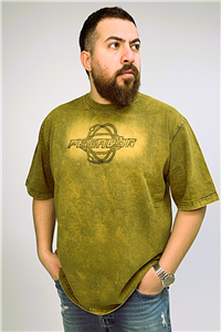 تیشرت مردانه اورجینال سنگشورشده برند PEGADOR