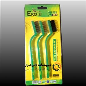 برس مسواکی اکو ست 3 عددی مدل EWBS-3A
