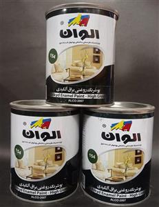 رنگ روغنی الوان سبز براق 1 کیلوگرمی کد 154