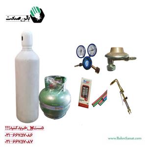 ست برشکاری کپسول ۲۰ لیتری بهمراه پیک نیک و مانومتر