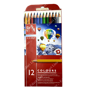 مداد رنگی 12 رنگ کارن داش مدل Hobby Caran dAche Hobby 12 Color Pencil